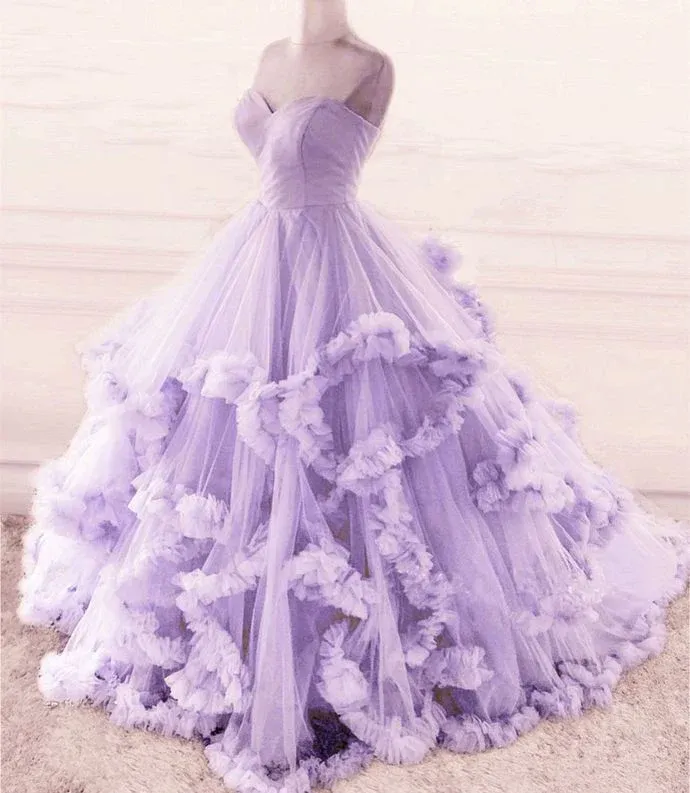 Ball gown pink long prom dress evening dress M5930