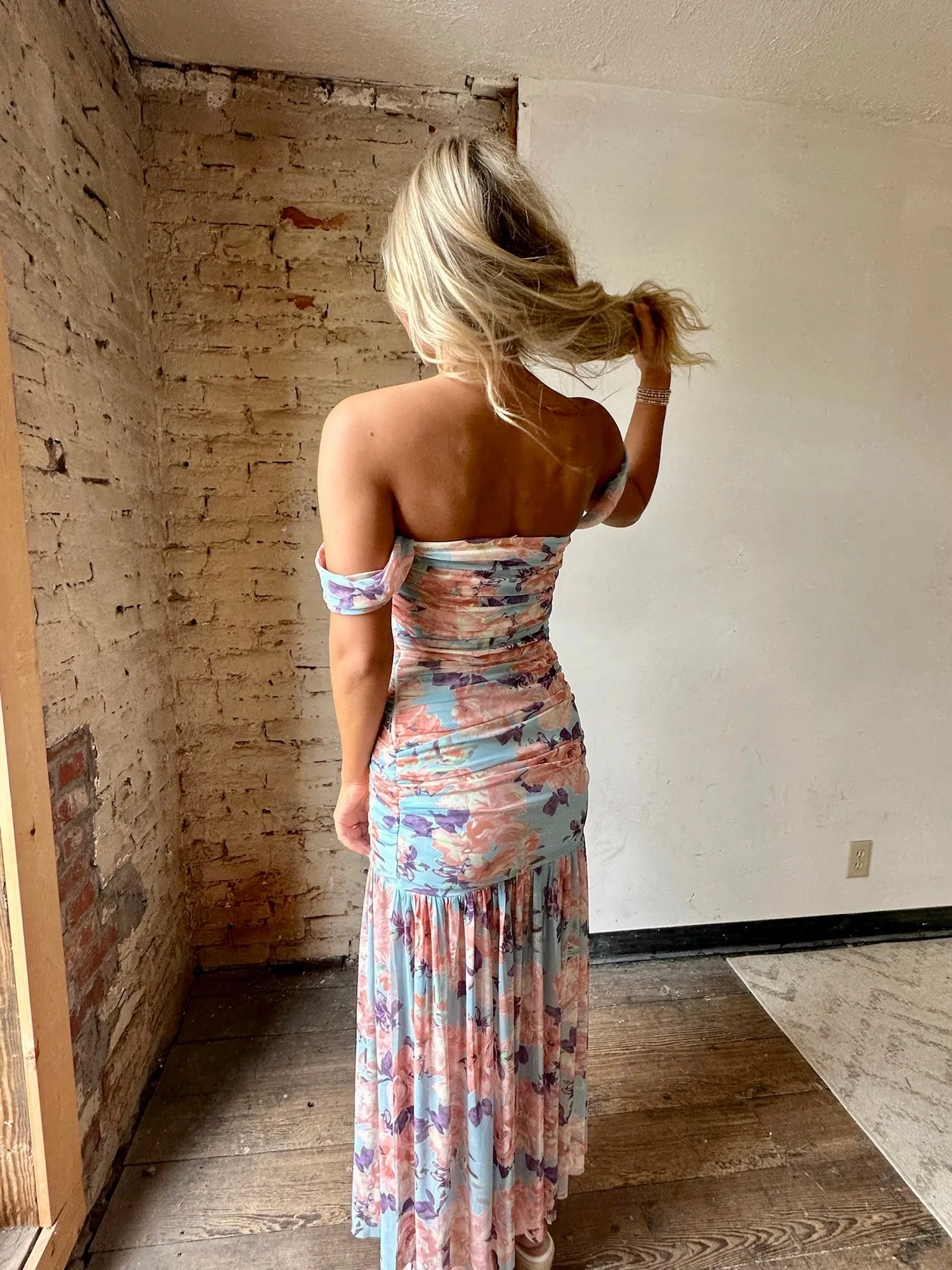 Everly Off Shoulder Dress