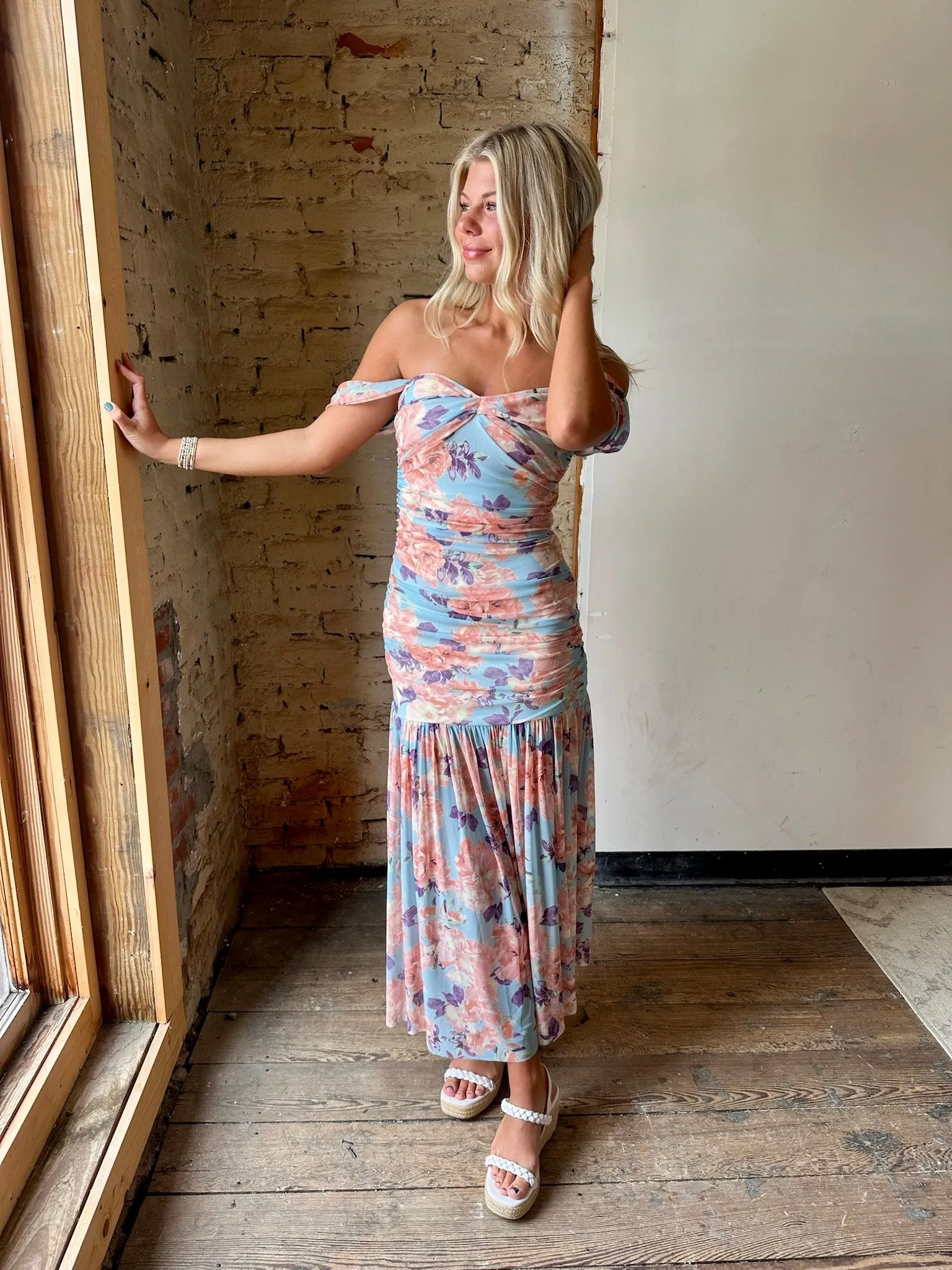 Everly Off Shoulder Dress