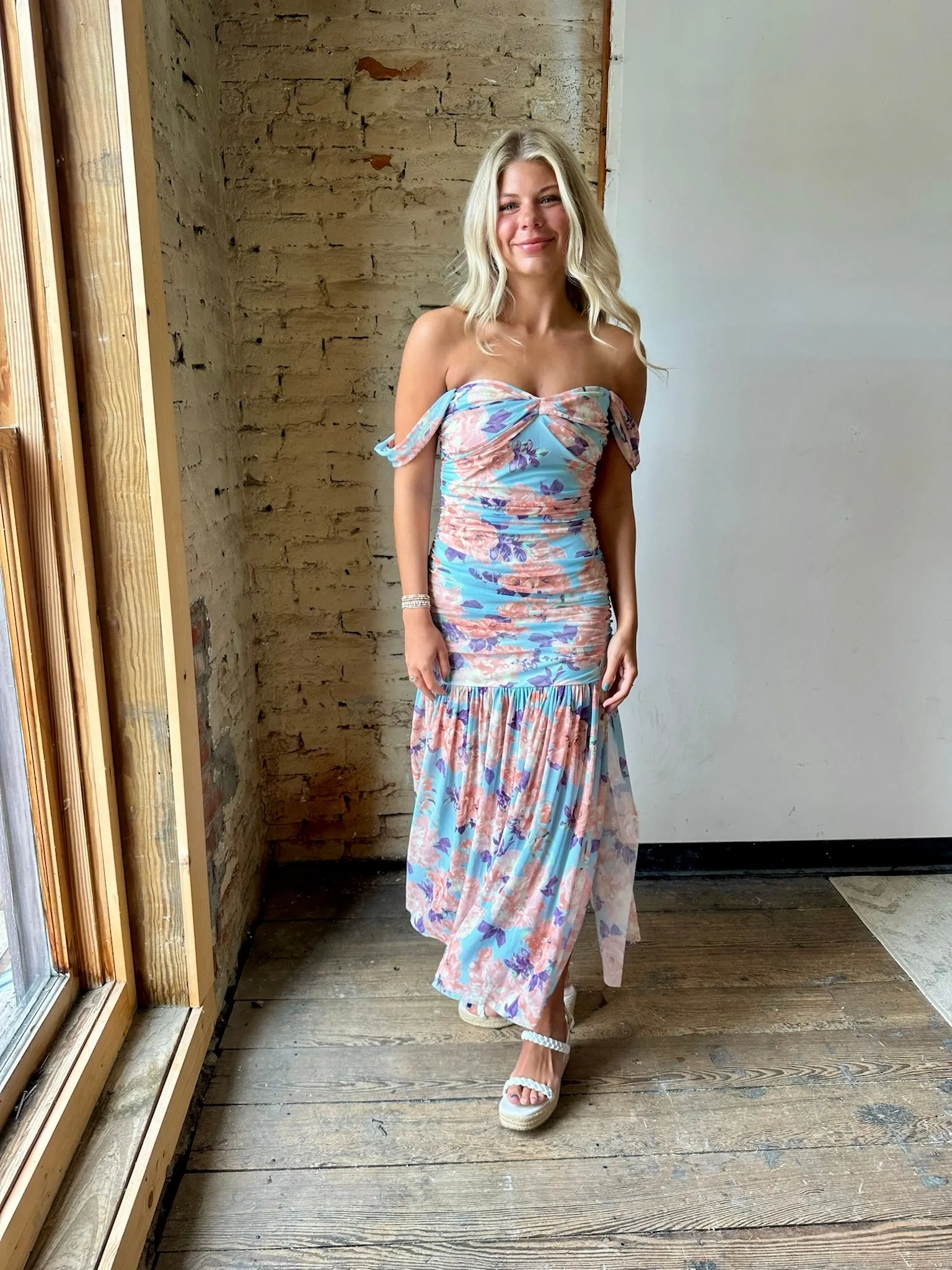 Everly Off Shoulder Dress