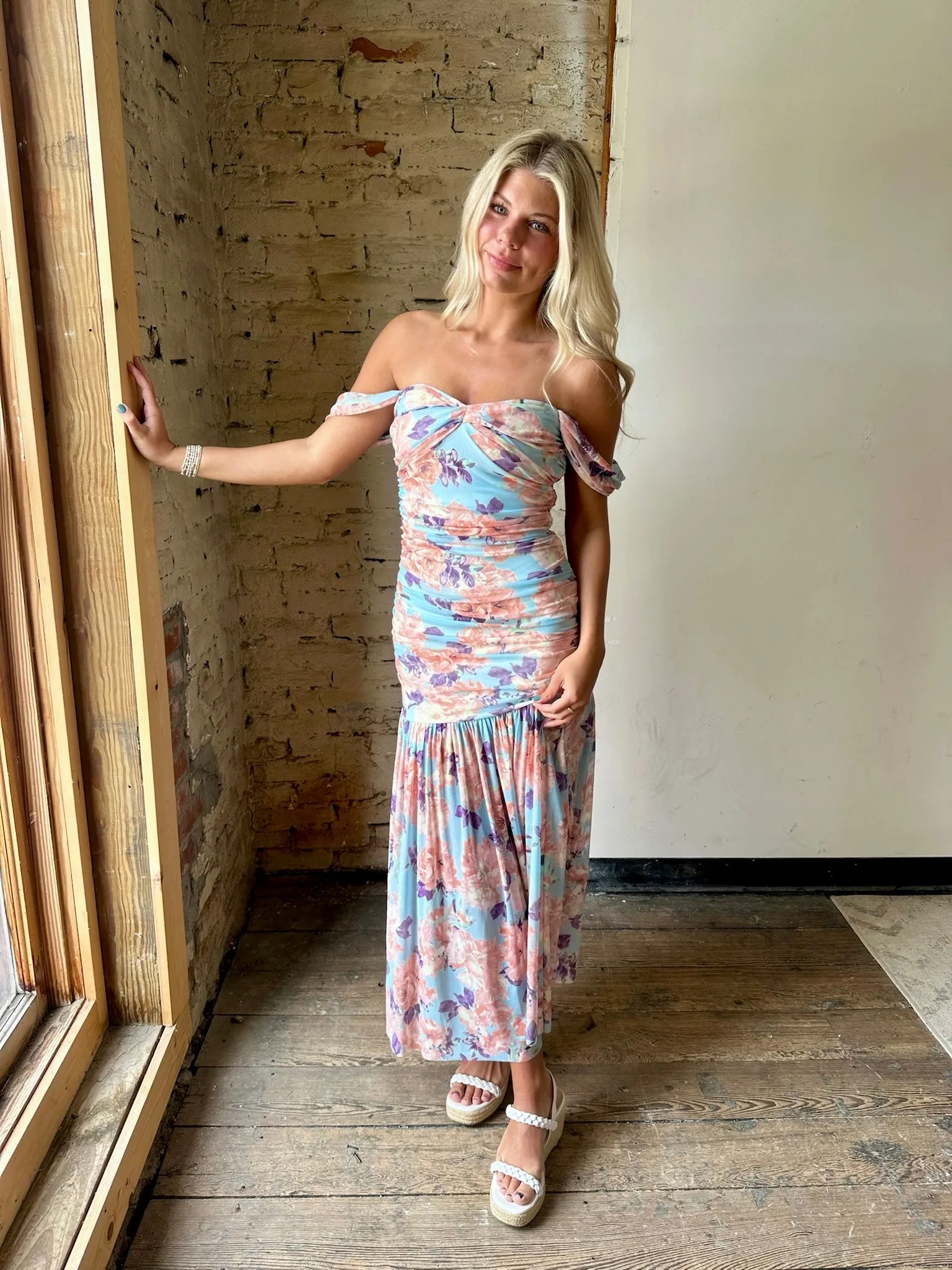 Everly Off Shoulder Dress