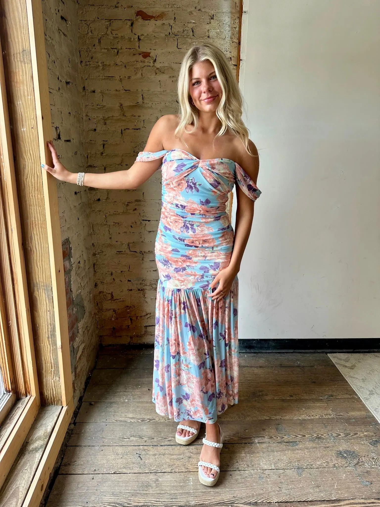 Everly Off Shoulder Dress