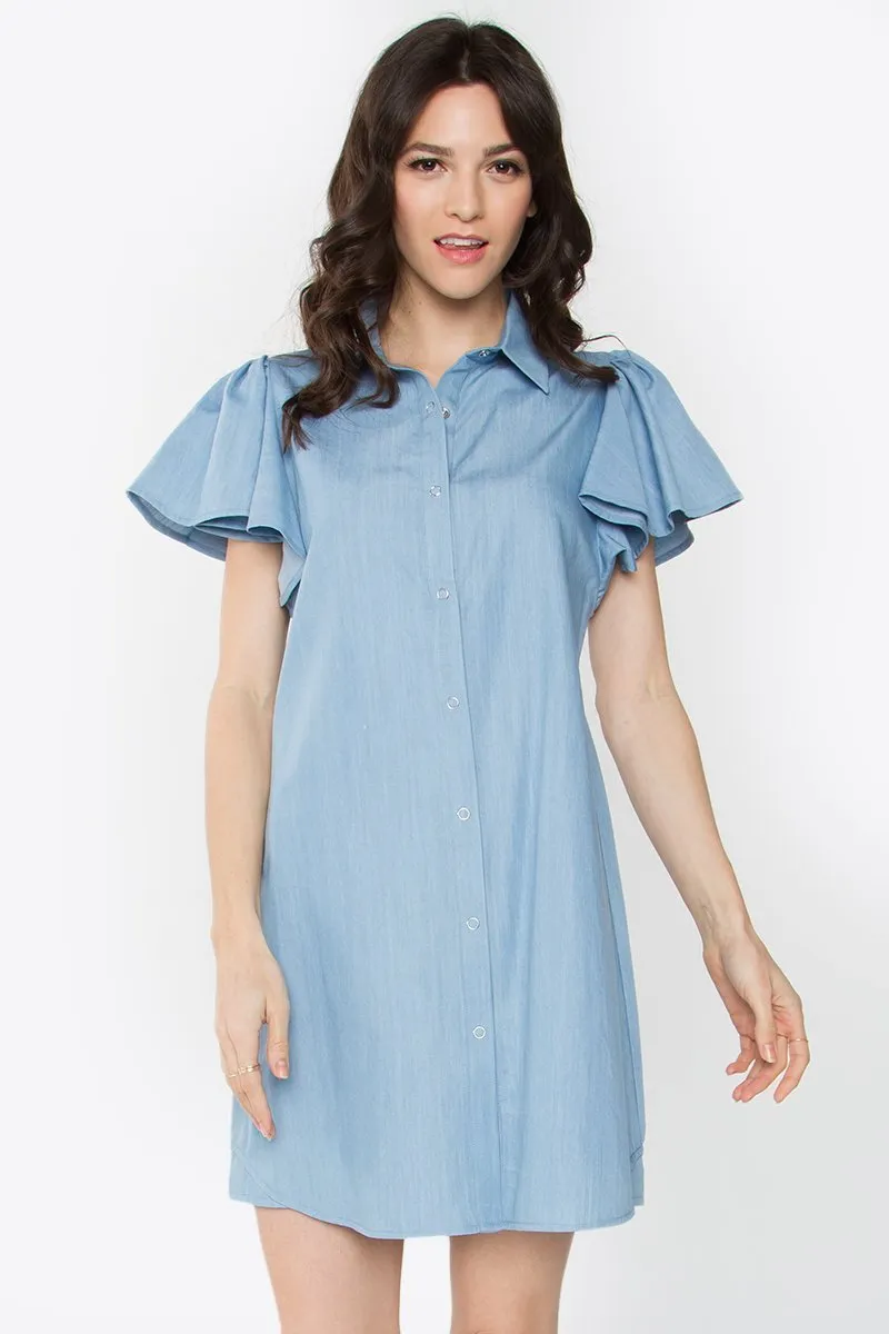 Helena Collard Denim Dress