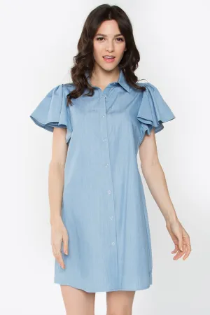 Helena Collard Denim Dress