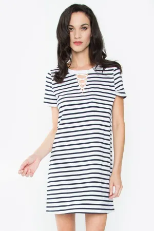 Jayden Striped T-Shirt Dress