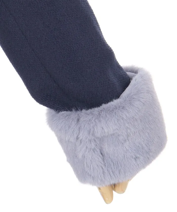 Long Coat with Fur Tippet