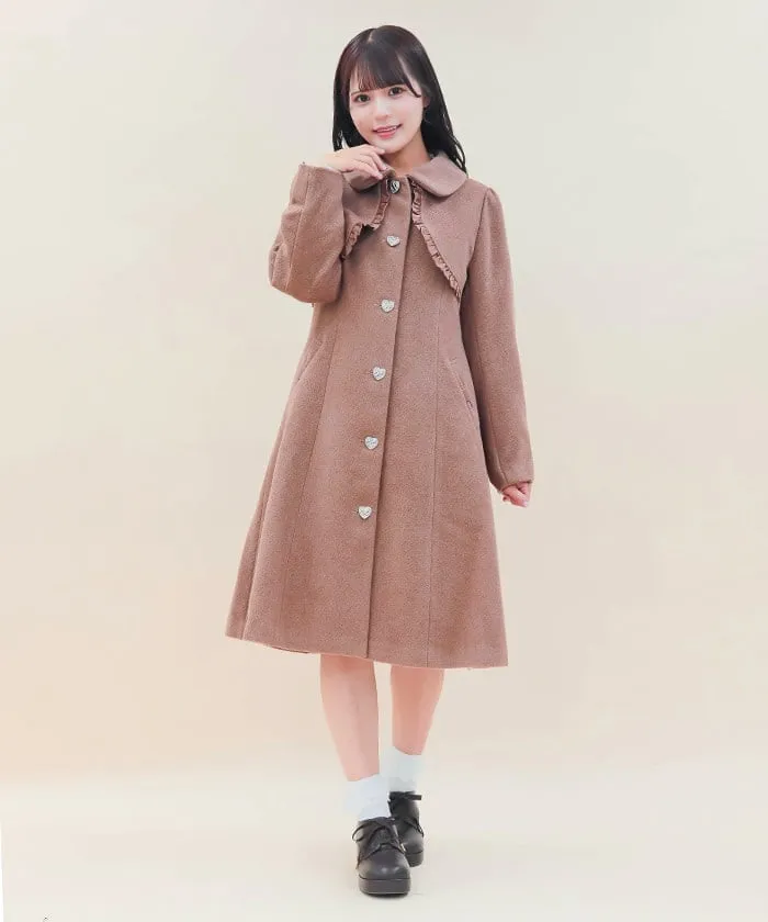 Long Coat with Fur Tippet