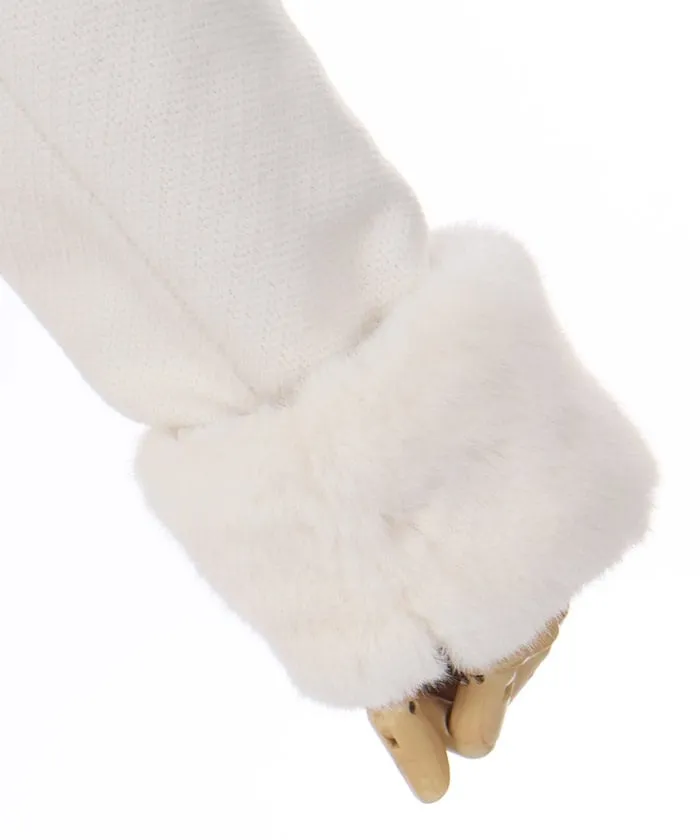 Long Coat with Fur Tippet