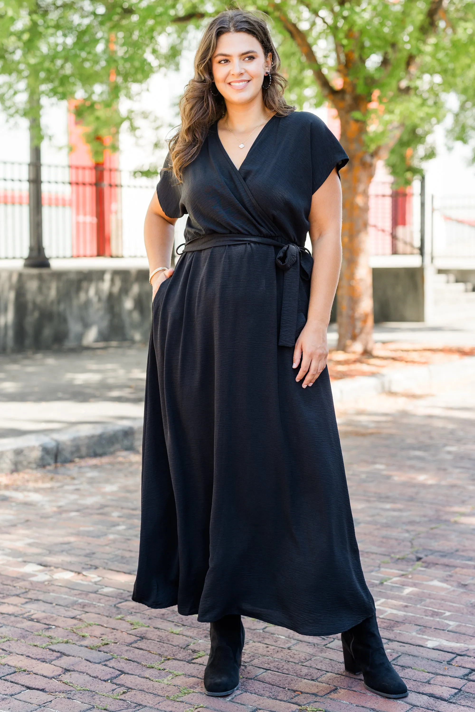 More Good Days Dress, Black