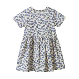 Nature Baby Saturday Dress - Daisy Daze Meadow Print