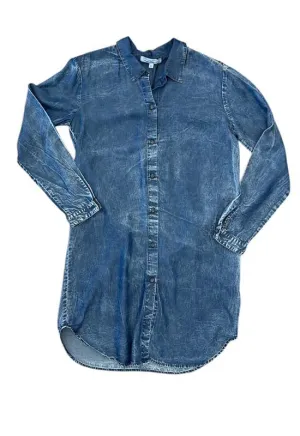 Red Haute - Soft Shirt Dress Denim