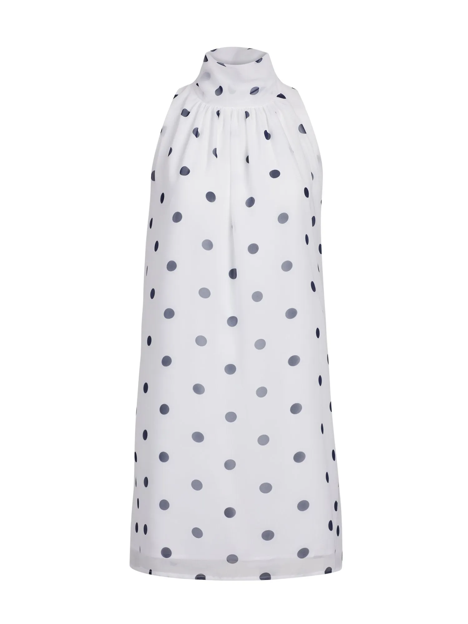 Sabrina Dot-Print Dress - Eva Mendes Collection