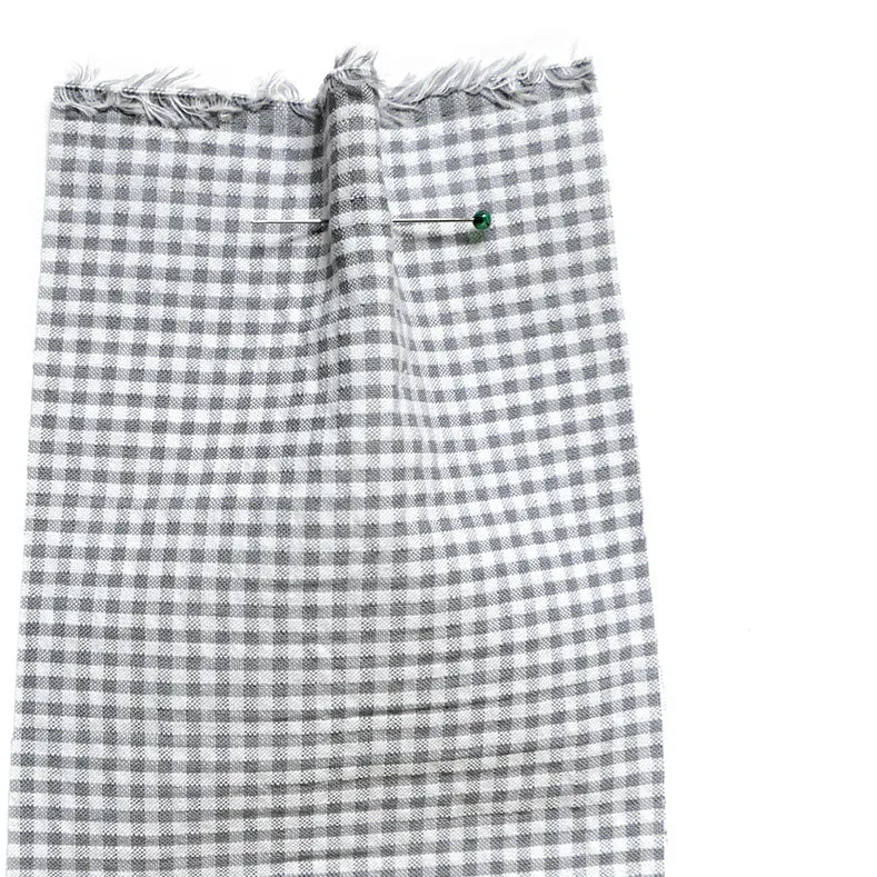 Seersucker Gingham Grey